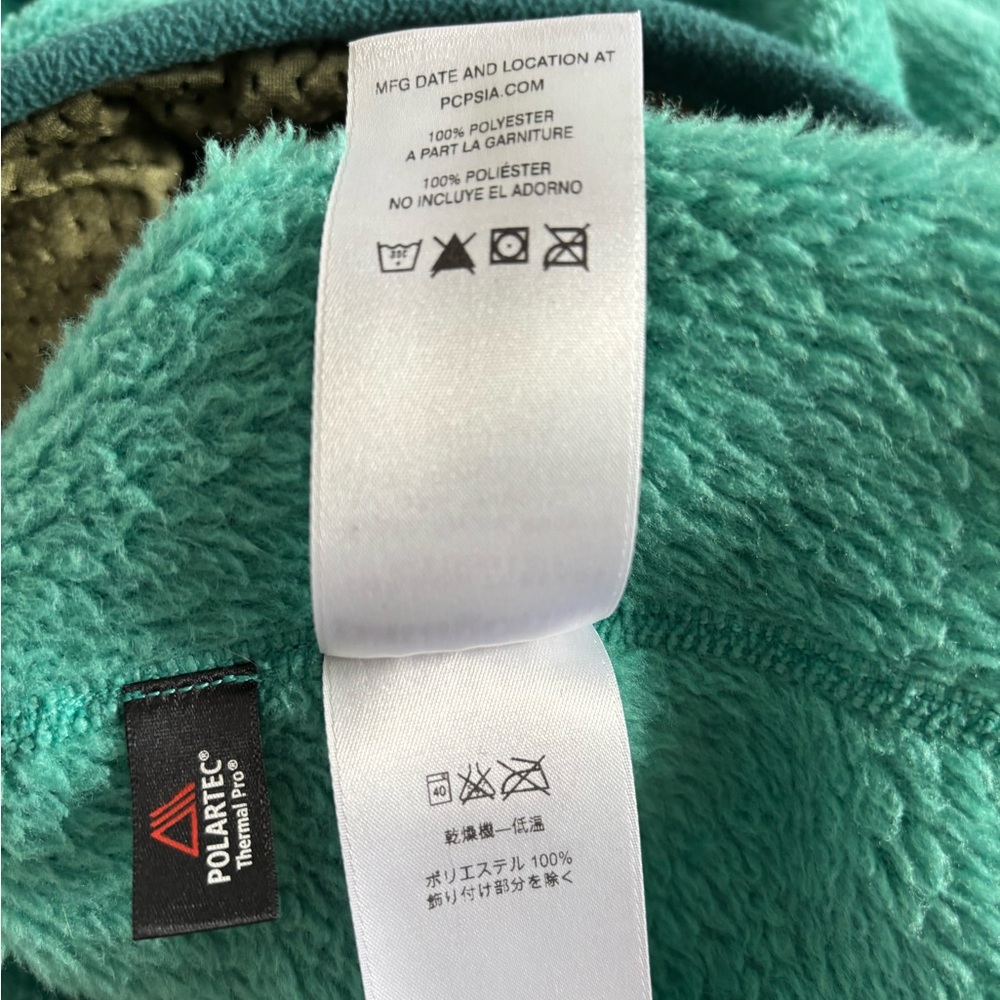 Patagonia - Re-Tool Snap-T Pullover - Womens - Small - Teal - Picture 7 of 7